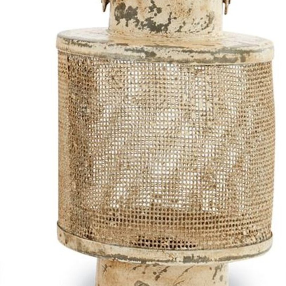 Circular Tin Lantern
